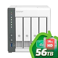 TS-433 Qnap | Storage NAS 4 baias ideal para nuvem pessoal