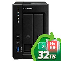 TS-216G Pro Qnap - Servidor NAS com 2 baias SATA e 1 porta 2,5GbE