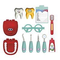 Kit Dentista De Brinquedo Mini Doutor Dentinho Divertido