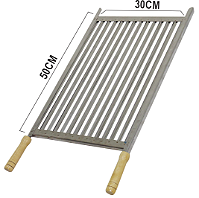 Grelha Aço Inox (Estilo Parrilha)