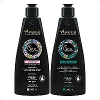 Kit Arvensis Cachos Naturais: Shampoo 300ml e Condicionador 300ml