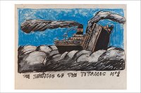 CARTÃO-POSTAL O NAUFRÁGIO DO TITANIC Nº1, ANTONIO SEGUÍ - ÉDOUARD