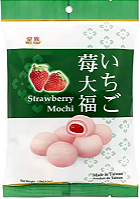 MOTI/MOCHI CUSTARD RECHEADO SABOR MORANGO - PACOTE 110G