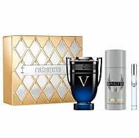 Coffred Rabanne Invictus Victory Elixir Kit 100ml ( Perfume +Desodorante + Travel size)