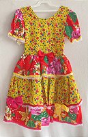 Vestido Junino Diversas flores