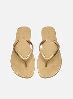 AREZZO A122070006 CHINELO OURO JELLY