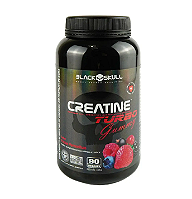CREATINE TURBO GUMMY BLACKSKULL FRUTAS VERMELHAS 90 GOMAS