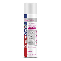 Tinta Spray Luminosa 400ml Fundo Branco Baston