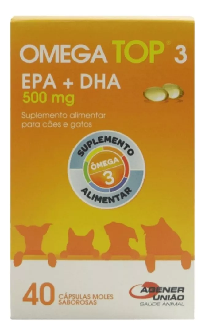 Omega 3 500mg Top3 (40 Caps)