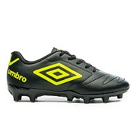 Chuteira Umbro Campo Class 2.2 Juvenil Preto e Lima
