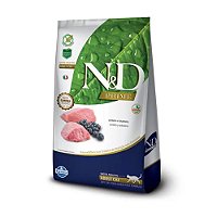 Ração Farmina ND Prime para Gatos Adultos Sabor Cordeiro e Blueberry - 7,5Kg