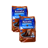 Mistura para Bolo Sabor Chocolate 400g Renata - Kit 2 Unidades