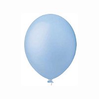 Balão Perolizado 9" Candy Azul Claro Happy Day - Pct 25 unid