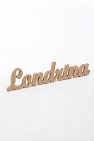 DECORAÇÃO LETRAS LONDRINA MDF