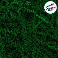 Palha Decorativa de Papel Verde Escuro - 100g - 1 unidade - Rizzo
