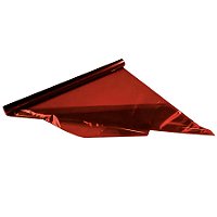 Papel Celofane Marrom Chocolate 1m x 85cm  - 5 unidades - Cromus - Rizzo