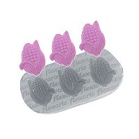 Molde de Silicone Trio de Espigas de Milho Ref. 558 Flexarte