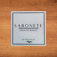 Adesivo Quadrado Decorativo Sabonete Black - 4x4cm - 20 unidades - Stickr - Rizzo