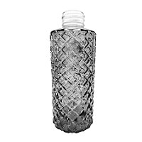 Frasco para Perfumaria de Vidro - Cinza Fumê - 150ml - 1 unidade - Rizzo