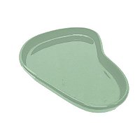 Bandeja Orgânica  - 17x11 cm -  Verde Menta - 1 unidade - Só Boleiras - Rizzo