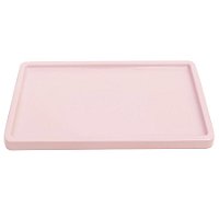 Bandeja Retangular 30x18cm Rosa Claro - 01 unidade - Só Boleiras - Rizzo Embalagens