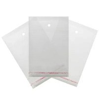 Saco Adesivado com furo - 30 x 18 cm - Rizzo