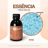 Essência Acqua Kiss Lipo Concentrada Para Velas N°02 - 100g - 1 unidade - Vya - Rizzo
