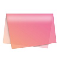 Papel de Seda - 49x69cm - Degradê Rosa - 10 folhas - Rizzo Embalagens