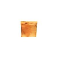 Caixa Cubo Para Presente Metalizada com Textura Dourado 4x4x4cm  - 10 unidades - ASSK - Rizzo