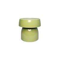 Boleira Cogumelo Pequena - Verde Oliva - 12x13cm - 1 unidade - Rizzo