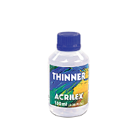THINNER ACRILEX 100 ML - DILUENTE PARA VERNIZES