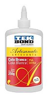 Cola Branca Pva Extra Tekbond Artesanato 250 Gramas