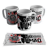 Caneca para presente - Tema Corinthians Vai Timão