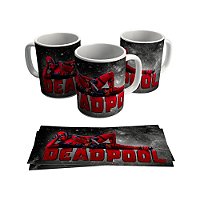 Caneca Cerâmica – Tema Deadpool