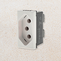 MÓDULO TOMADA - 20A - BRANCO - PIAL|Plus+