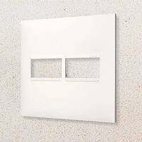 PLACA - 4X4 - 2 POSTOS - BRANCO - PIAL|Plus+