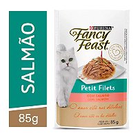 Ração Úmida Fancy Feast Petit Filet Salmão 85 g