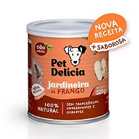 Ração Úmida Pet Delícia Cães Jardineira de Frango 320 g