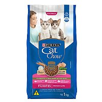 Ração Cat Chow Filhotes Frango e Leite 1 kg