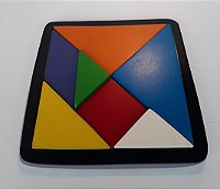 Jogo de Tabuleiro Tangram