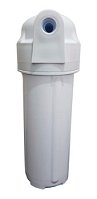Carcaça Branca Para Filtro De 10  E 9.3/4  - Rosca De 1/2