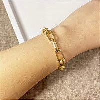 Pulseira Corrente Dourada