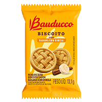 Biscoito Banana Com Canela Bauducco 400x13,1g