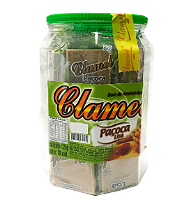 Doce Paçoca Lisa Embalada individualmente Clamel 20x60grs