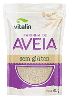 Farinha de Aveia Sem Glúten Integral Vitalin 200 Grs.