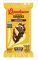 Biscoito Wafer Maxi Recheado Chocolate Bauducco 104g
