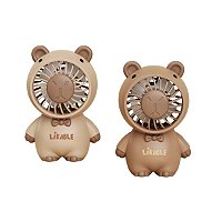 Mini Ventilador de Mesa Ursinho Fofinho Likable- Allmini