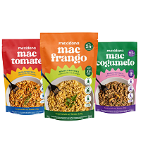3 Macarrão Mac Mexidona Cogumelo Frango Tomate