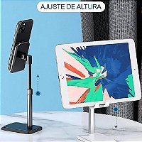 SUPORTE DE MESA AUSTAVEL PARA TABLET - ROCK SPACE