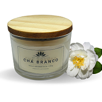 Vela Aromática Chá Branco - 100g